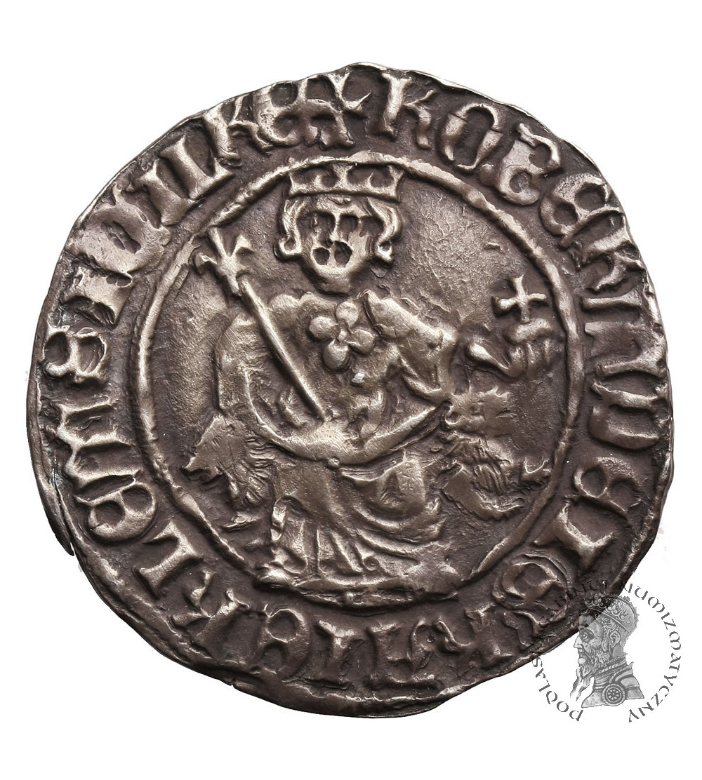 Włochy, Królestwo Neapolu. Roberto d'Angiò, 1309-1343 AD. AR Gigliato