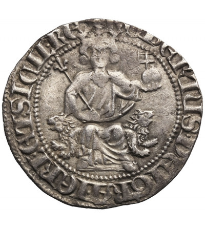 Italy, Napoli. Roberto d'Angiò, 1309-1343 AD. AR Gigliato