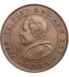 Watykan, 2 Soldi 1866 R, Rzym, Pius IX