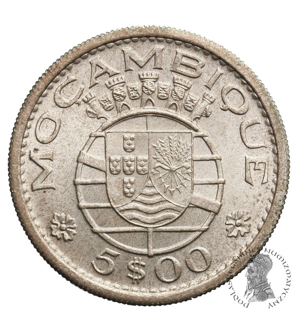 Mozambik, 5 Escudos 1960