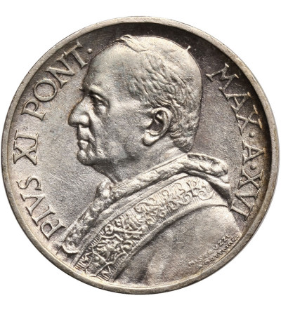 Watykan, 5 Lire 1937, AN XVI, Pius XI