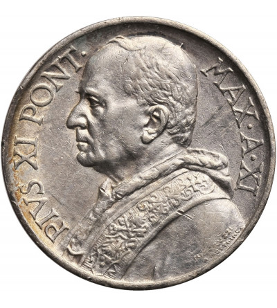Watykan, 5 Lire 1932, AN XI, Pius XI