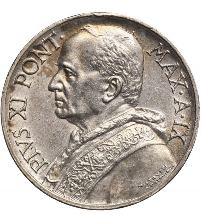 Watykan, 5 Lire 1930, AN IX, Pius XI