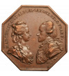 Austria (Holy Roman Empire) / Austrian Netherlands. Octagonal Bronze Medal 1786