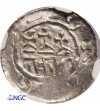Poland, Ladislaus I Herman 1081-1102 AD. Denar no date, Krakow mint - NGC MS 62