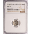 Polska, Władysław I Herman 1081-1102 AD. Denar bez daty, Kraków - NGC MS 62