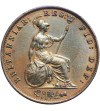 Wielka Brytania, 1/2 Penny 1854, Wiktoria