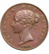 Wielka Brytania, 1/2 Penny 1858, Wiktoria
