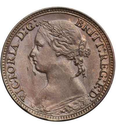 Wielka Brytania, Farthing 1880, Wiktoria
