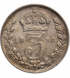 Wielka Brytania, 3 Pensy 1898, Wiktoria