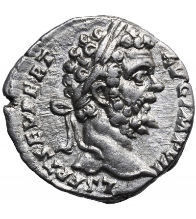 Roman Empire. Septimius Severus 193-211 AD. AR Denar ca. 196-197 AD, Rome mint