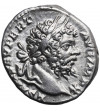 Rzym Cesarstwo. Septymiusz Sewer, 193-211 AD. AR denar ok. 197-198 AD, Rzym