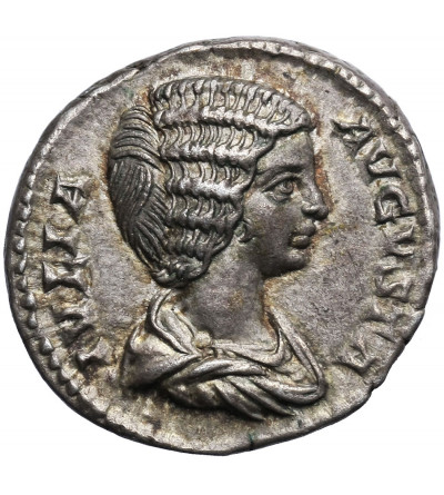 Rzym Cesarstwo. Julia Domna, 196-211 AD. AR Denar, Rzym