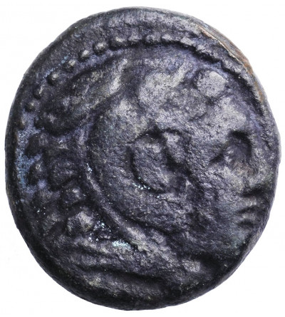 Grecja. Macedonia. Kassander, ok. 305-298 r. p.n.e. AE Unit, brąz 21 mm, Pella?