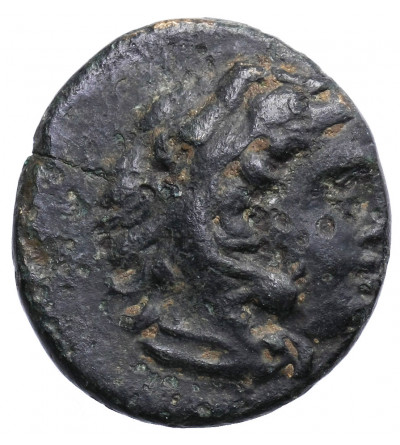 Grecja. Macedonia. Kassander, ok. 305-298 r. p.n.e. AE Unit, brąz 17 mm, Pella