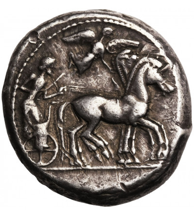 Italia. Sycylia, Syrakuzy. Hieron I 478-466 r. p.n.e. AR Tetradrachma ok. r. p.n.e