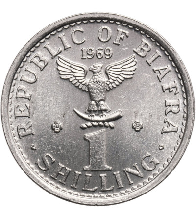 Biafra. 1 Shilling 1969