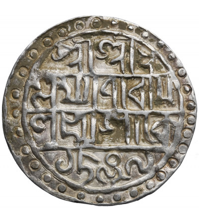 India - Cooch Behar, AR Rupee SE 1509 / 1587 AD, Lakshmi Narayan (1587-1627 AD)