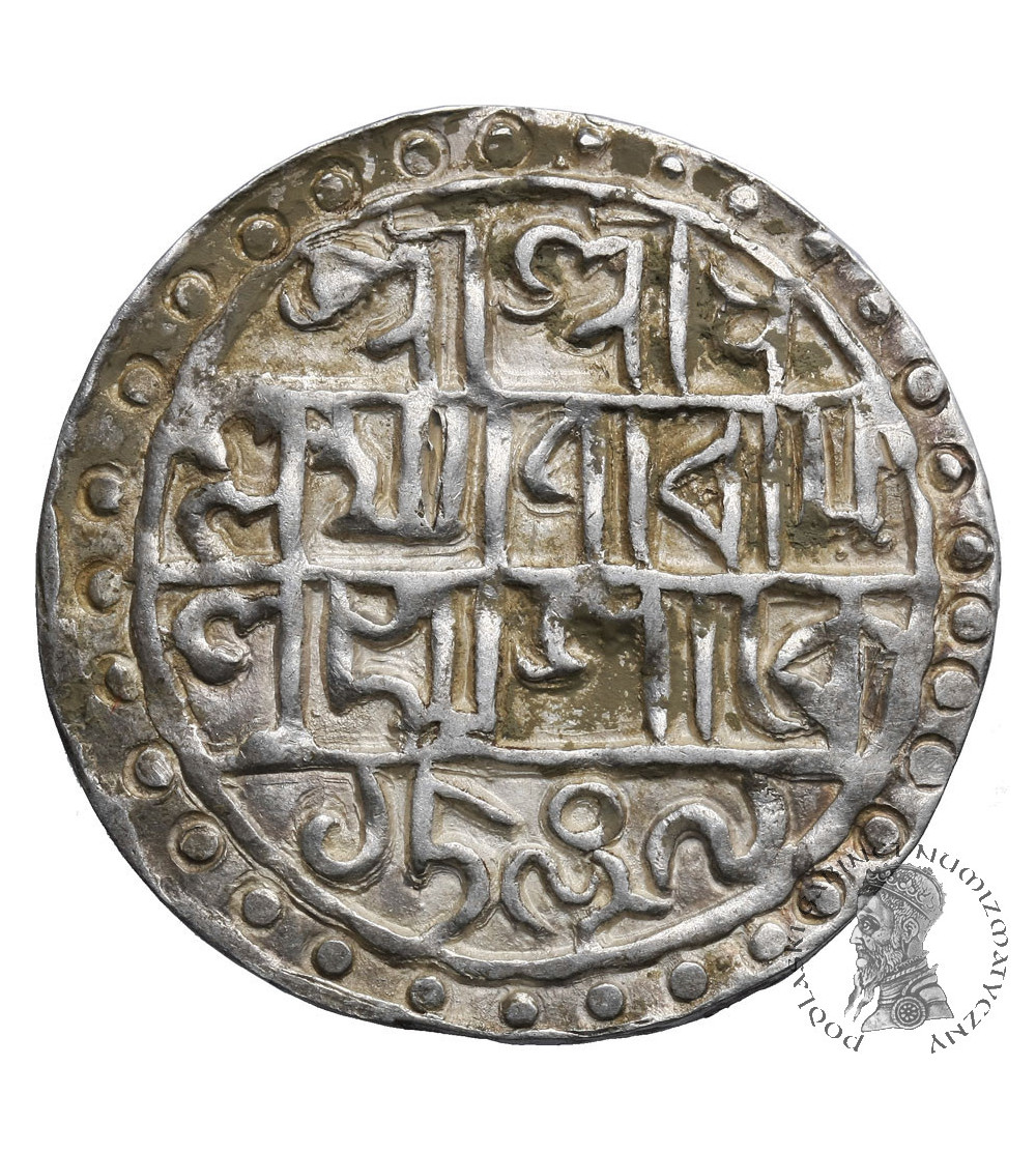 India - Cooch Behar, AR Rupee SE 1509 / 1587 AD, Lakshmi Narayan (1587-1627 AD)