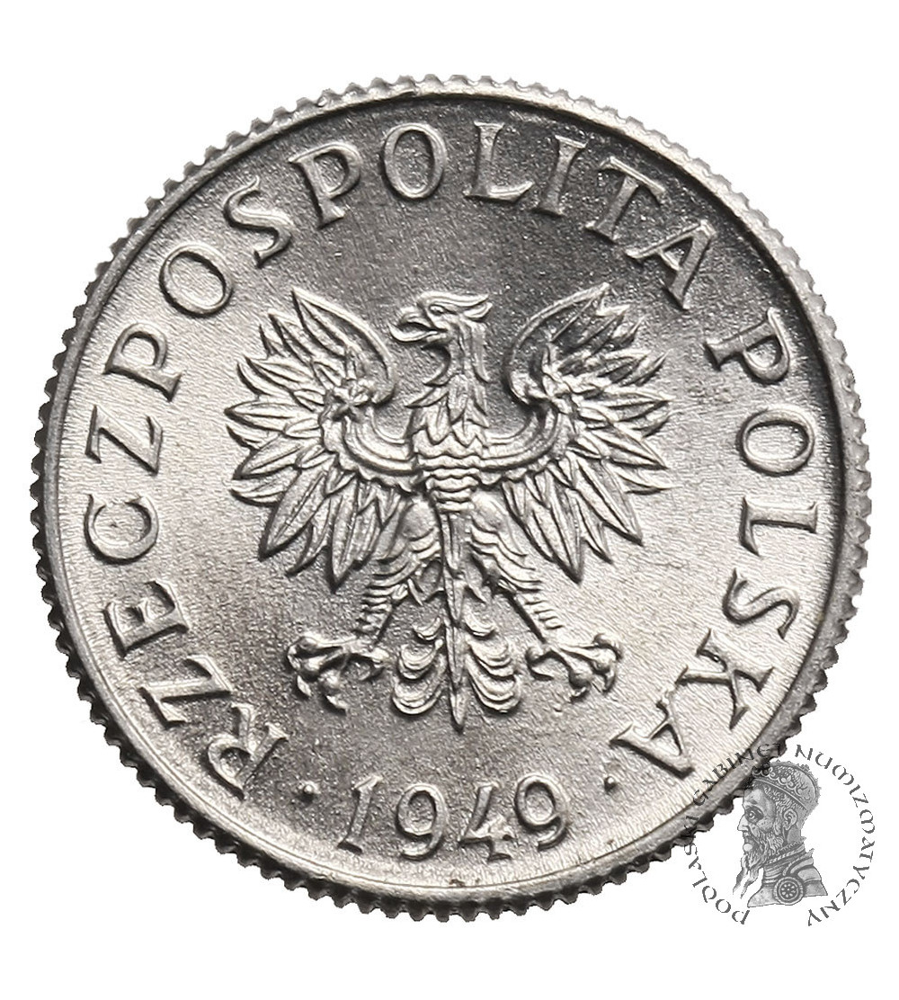 Poland. 1 Grosz 1949