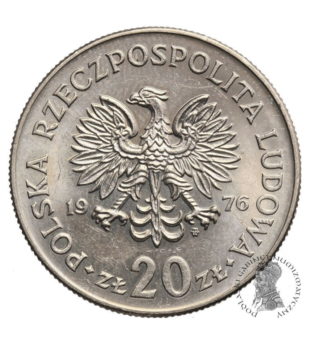 Poland, 20 Zlotych 1976, Marceli Nowotko
