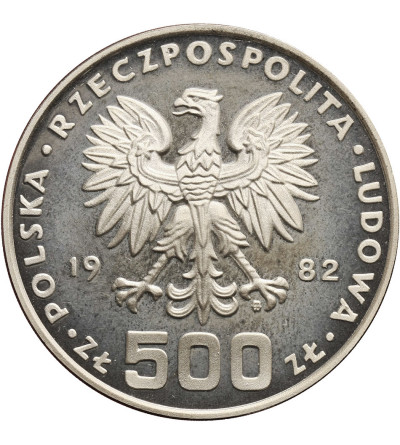 Poland, 500 Zlotych 1982, Dar Młodziezy - proba