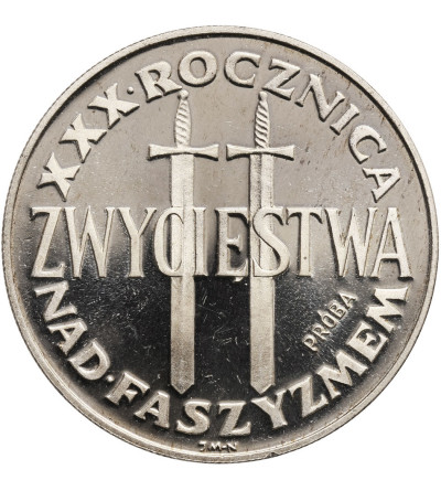 Poland, 200 Zlotych 1975, XXX Anniversary of Victory over Fascism - proba