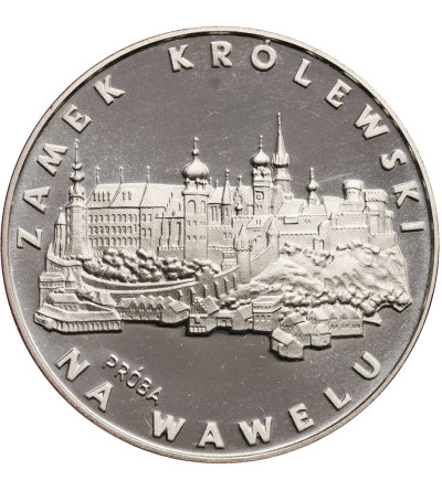 Poland, 100 Zlotych 1977, Krakow Royal Castle, Wawel - proba