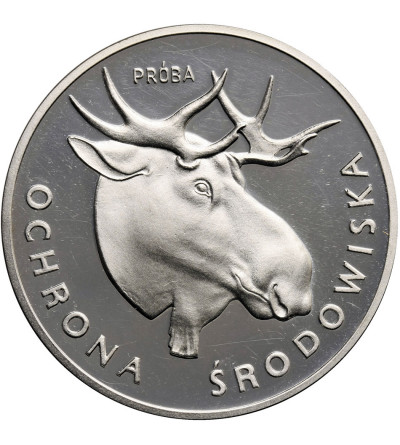 Poland, 100 Zlotych 1978, moose head - proba