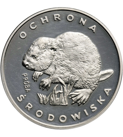 Poland, 100 Zlotych 1978, Beaver - proba