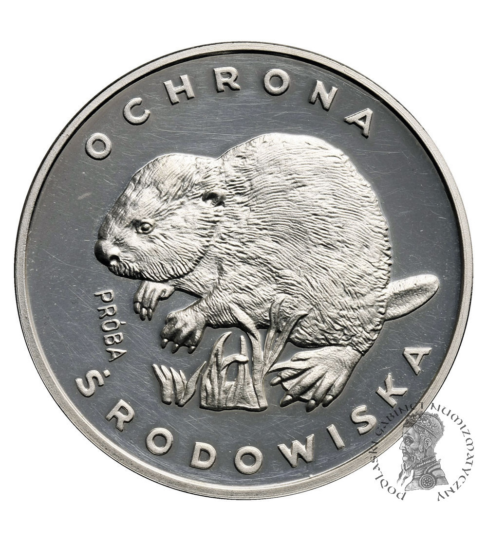 Polska, 100 złotych 1978, bóbr - próba