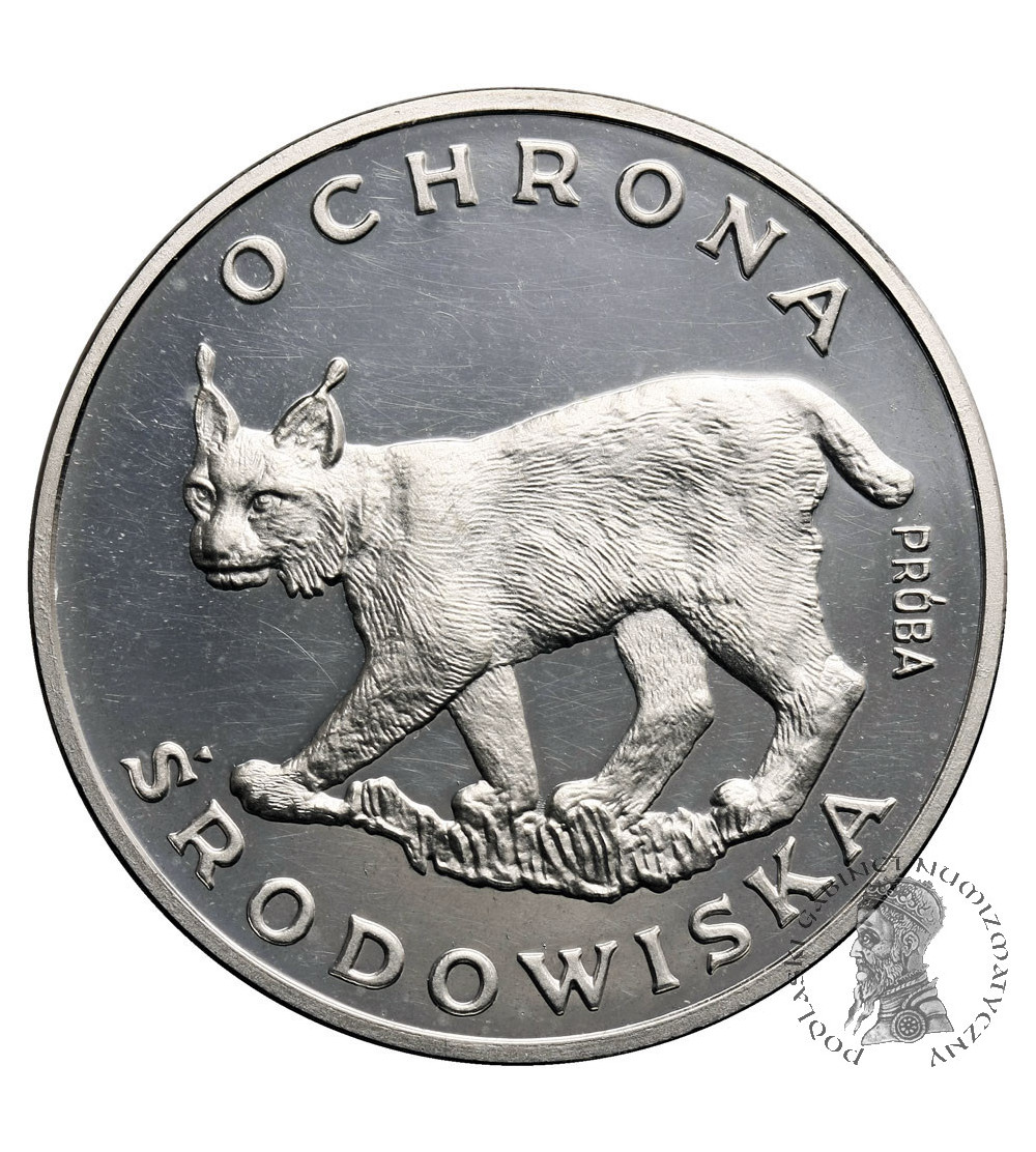 Polska, 100 złotych 1979, ryś - próba