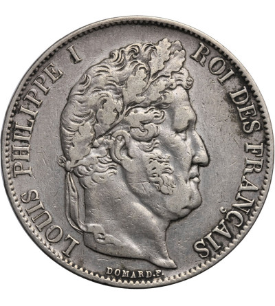 Francja, 5 franków 1846 A, Louis Philippe I