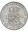 Niderlandy (Holandia), 1 gulden 1848, Willem II 1840-1849