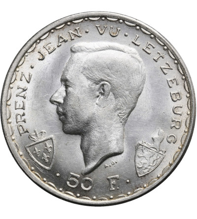 Luksemburg. 50 franków 1946, 600-lecie Johna de Blind