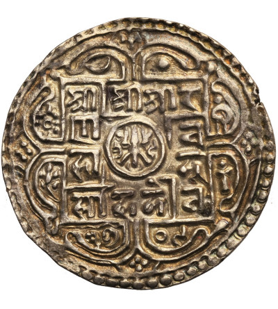 Nepal, Mohar SE 1709 / 1787 AD, Rana Bahadur 1777-1799 AD