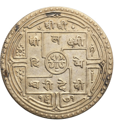Nepal, Mohar VS 1971 / 1914 AD, Tribhuvana Bir Bikram 1911-1950 AD