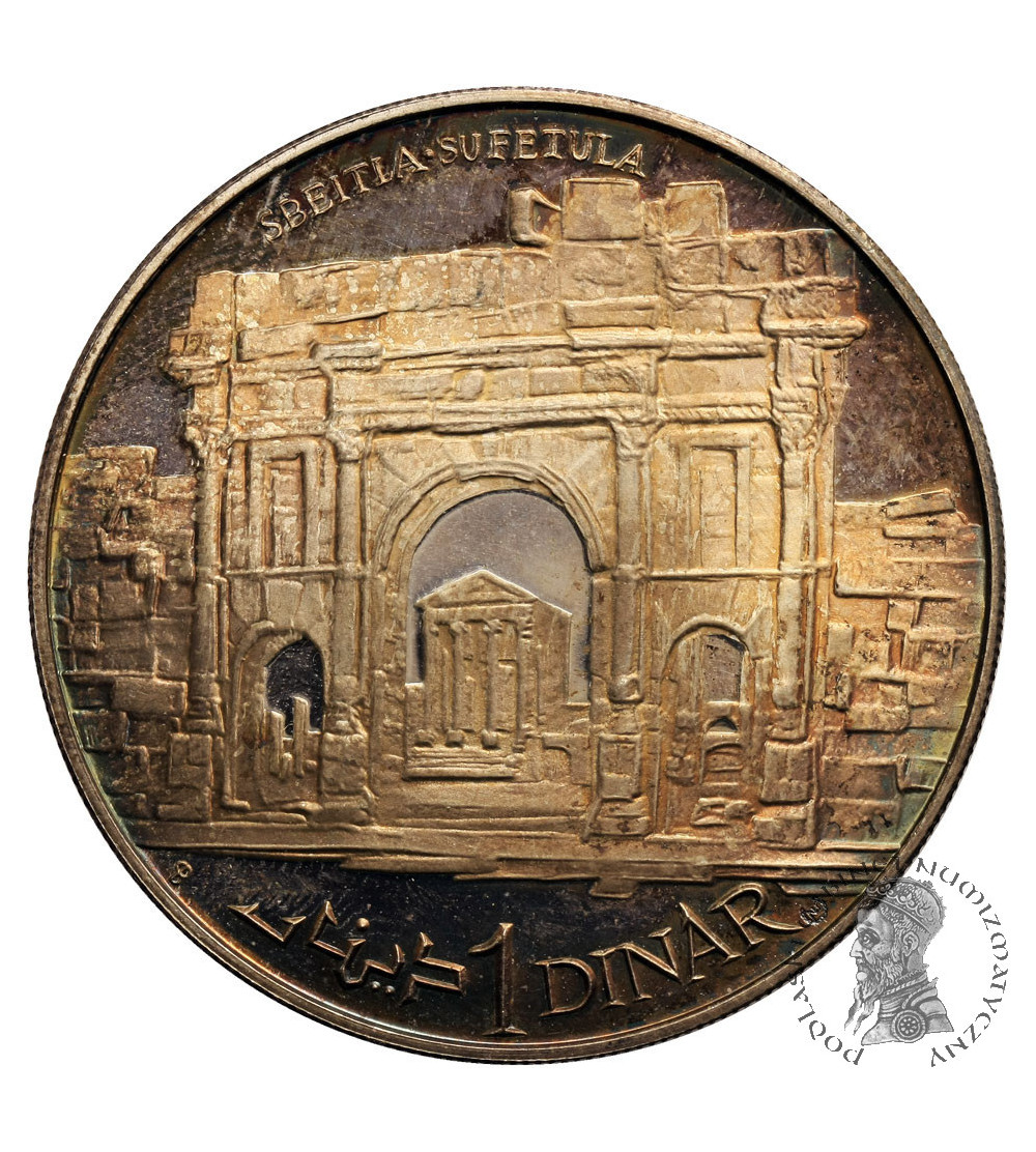 Tunezja, Dinar 1969 NI, Sbeitla-Sufetula