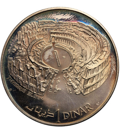 Tunisia, Dinar 1969 NI, Thysdrus-El Djem, Africa's Colosseum