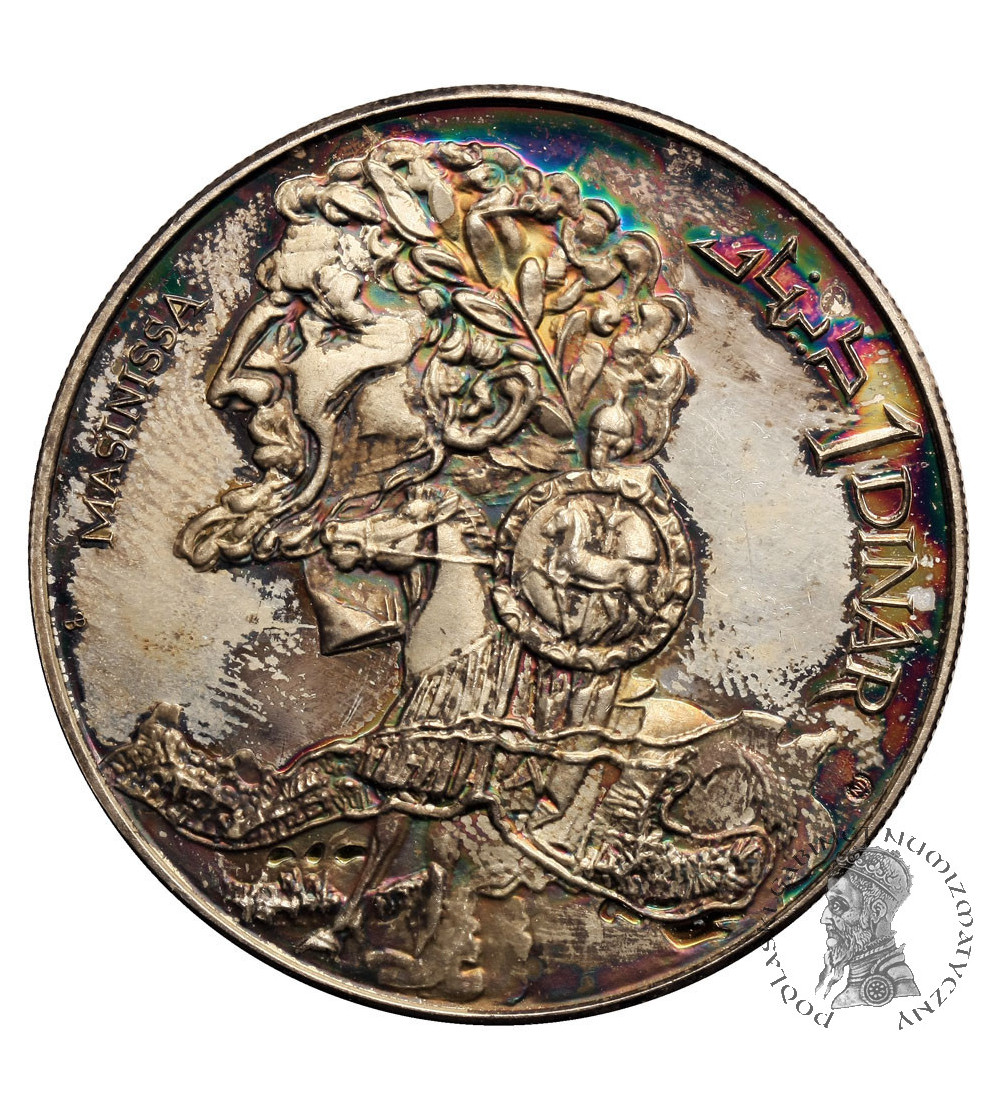 Tunezja, Dinar 1969 NI, Masinissa