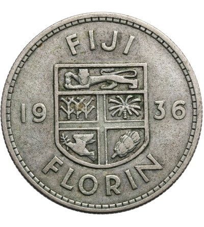 Fiji, Florin 1936, George V