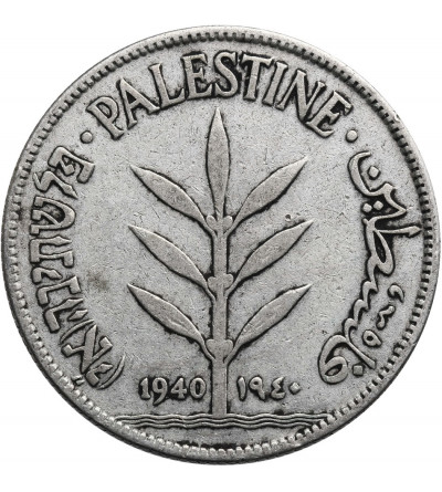 Palestine, 100 Mils 1940