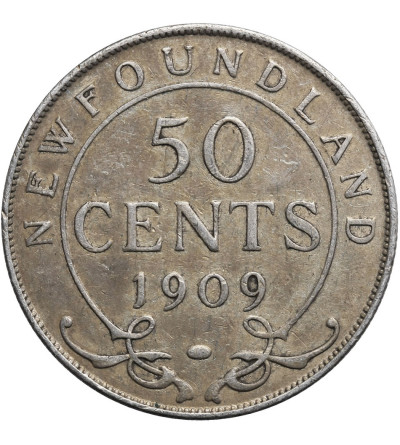 Canada. Newfoundland, 50 Cents 1909, Edward VII