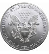 USA. American Eagel Silver Dollar 2012, colored (collector's issue)