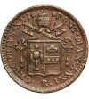 Watykan, Quattrino 1841/0 R, AN XI, Grzegorz XVI