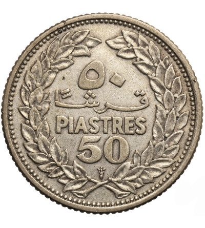 Liban, 50 piastrów 1952