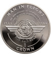 Isle of Man, Crown 1994, Man in Flight - Emblem, Proof