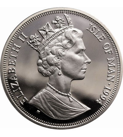 Isle of Man, Crown 1994, Man in Flight - Emblem, Proof