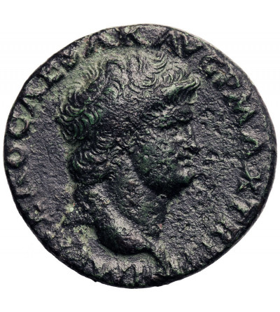 Roman Empire. Nero 54-68 AD. AE As ca. 66 AD, Lugdanum (Lyon) mint