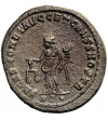 Rzym Cesarstwo. Dioklecjan 284-305 AD. AE Folis 300-303 AD, Ticinum (Pavia)